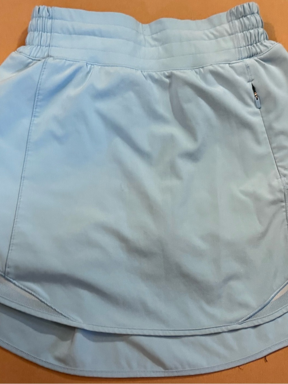lululemon athletica Light Blue Athletic Skort